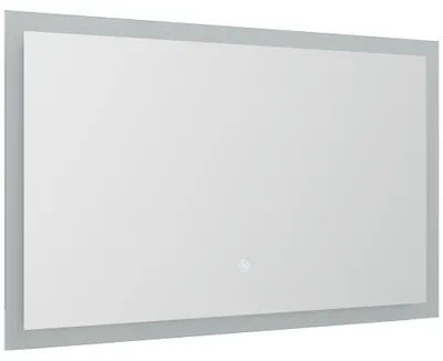 Obrázek produktu pro Zrcadlo 100x53cm s LED osvětlením, koupelnové zrcadlo, dotykové ovládání