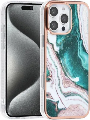 Obrázok produktu pre Puzdro na telefón TUNIQ pre Apple iPhone 16 Pro – Silikónový zadný kryt – Mramor