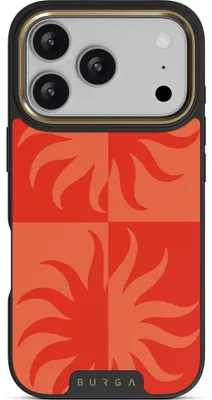 Produktbild von Handyhülle für iPhone 17 Pro, Burga Elite Dark MagSafe, Sunkissed Gold