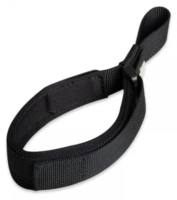 Zdjęcie produktu dla Smycz dla psa, 18 cm, regulowana, z wyściełanym uchwytem, czarna