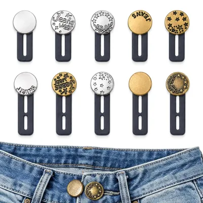 Imagen del producto de Kit de expansión para cinturones de pantalones elásticos, 10 unidades, versátil, ideal para el embarazo