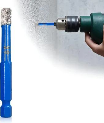 Obrázek produktu pro 1 diamantový vrták 6 mm - modrý