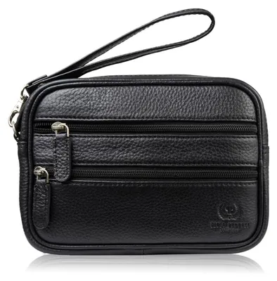 Produktbild von Herren Lederhandtasche schwarz Paolo Peruzzi T-129-BL