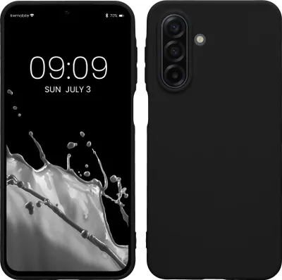 Produktbild von kwmobile Handyhülle für Samsung Galaxy A17 4G / 5G Hülle - TPU Case - Kabelloses Laden - Schutzhülle Cover in Schwarz