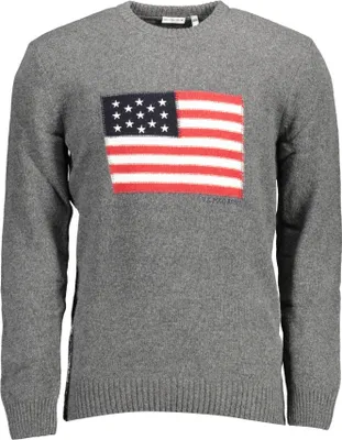 Zdjęcie produktu dla US POLO ASSN. Sweter męski, kolor szary