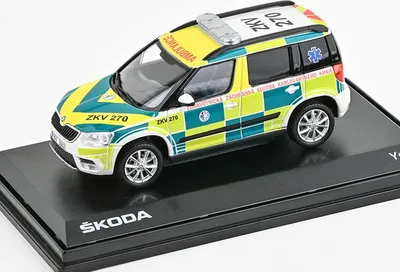 Immagine prodotto di Škoda Yeti FL (2013) - ZZS Karlovarského Kraje 270 ABREX 1:43