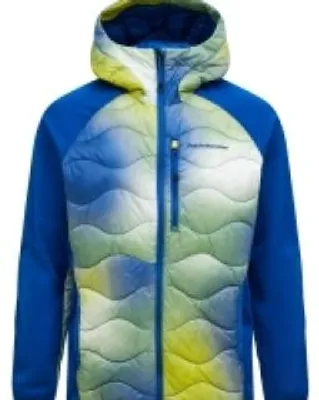 Image de PEAK PERFORMANCE - Veste hybride à capuche pour hommes, modèle Helium AOP