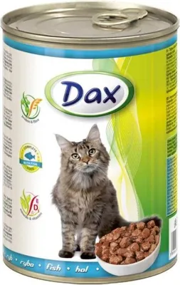 Obrázok produktu pre DAX konzerva pre mačky 415g s rybami, 14765