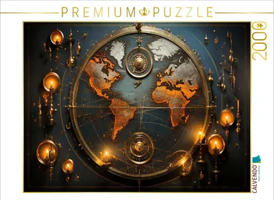 Produktbild von CALVENDO Puzzle Ein Motiv aus dem Kalender Antike Wegweiser | 2000 Teile Lege-Größe 90x67cm Foto-Puzzle für glückliche Stunden