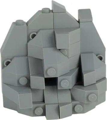 Obrázok produktu pre LEGO® MOC Rock Set - Skalné a kamenné prvky kompatibilné so stavebnicou LEGO® pre realistické horské krajiny a diorámy 1 sada - Každý mix sa zostavuje samostatne