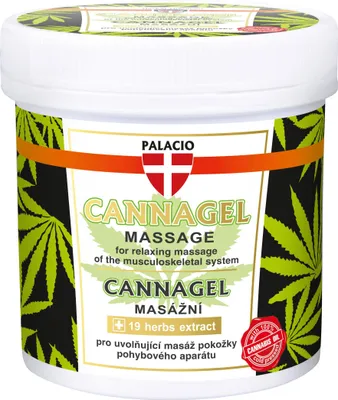 Obrázek produktu pro Konopný masážní gel CANNAGEL, 250 ml