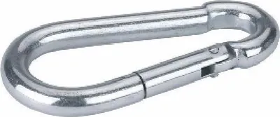 Produktbild von Karabinerhaken 4mm im Pack 6 Stück