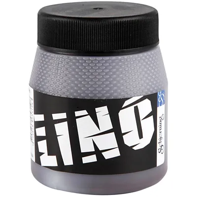 Produktbild von Creativ Company Linoleumfarbe Braun 250ml - Bastelfarbe für Kinder