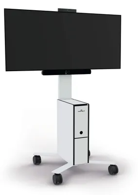 Produktbild von DURABLE Mobiler TV Wagen COWORKSATION weiß
