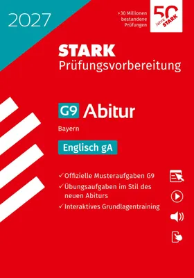 Produktbild von STARK Englisch gA - Abitur 2027 Bayern - Prüfungsvorbereitung