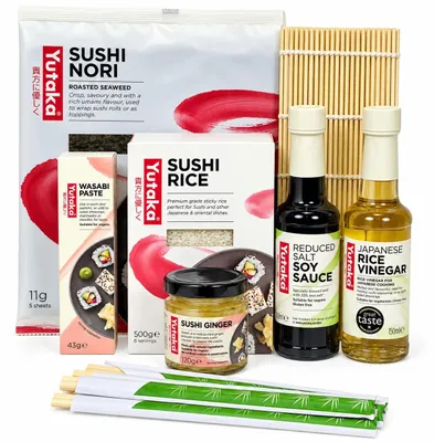 Sushi-Set zum Selbermachen, 8-teilig, DIY-Komplettset