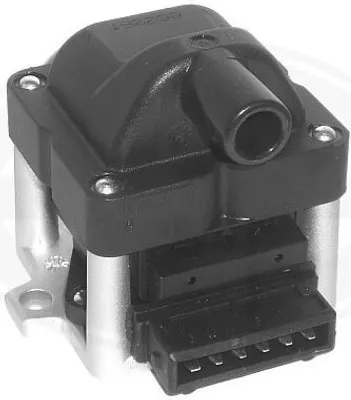 Produktbild von ERA 880061 - OE 1384 16 Zündspule für 405 II, Arosa (6H), Cordoba (6K), Ibiza (6K), Inca (6K), Toledo I (1L2), Felicia (6U), Octavia I (1U), Sharan (7M), Caddy II (9K), Corrado (53I), Golf III (1H), Golf Cabriolet (1E), Lupo (6E1, 6X1), Passat (35I), Polo (6N), Polo (80, 86C), Polo (6V), T4, Vento (1H)