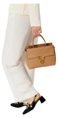 Produktbild von Handtasche Umhängetasche Arlettis aus genarbtem Leder