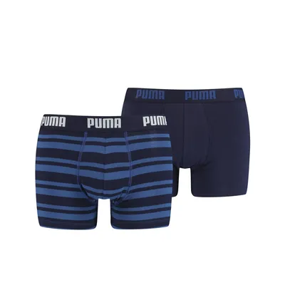 Produktbild von PUMA HERITAGE STRIPE BOXER 2P blue blue XL