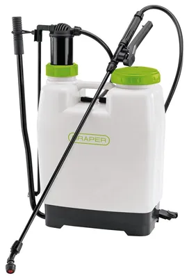 Produktbild von Rucksackdrucksprüher Rückenspritze Drucksprüher - 12 Liter - Grün - Verstellbare Schultergurte