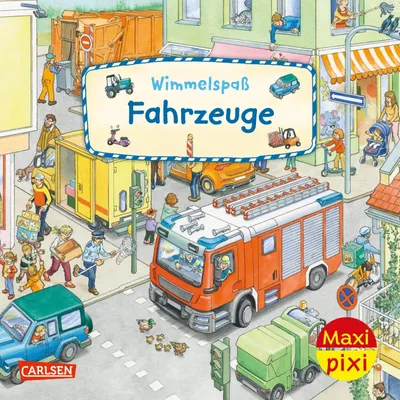 Produktbild von Maxi Pixi 422: VE 5: Wimmelspaß Fahrzeuge (5 Exemplare)