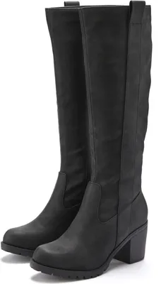 Produktbild von LASCANA Weitschaftstiefel schwarz Größe 39