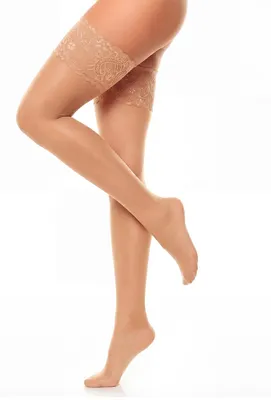 Produktbild von GLAMORY Comfort 20 halterlose Strümpfe-teint-60-62