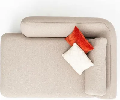 Produktbild von Ecksofa L Form 365x170 Beige Sofa Couch Design Eckcouchen Möbel Stoff