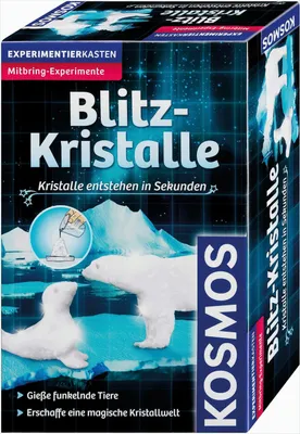 Produktbild von Kosmos 657482 Mitbringspiel Experiment "Blitz-Kristalle"