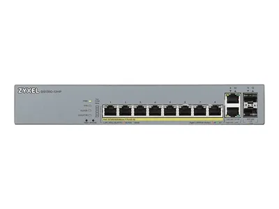 Obrázek produktu pro ZyXEL GS1350-12HP - Switch - Inteligentní - 8 x 10/100/1000 (PoE+)
