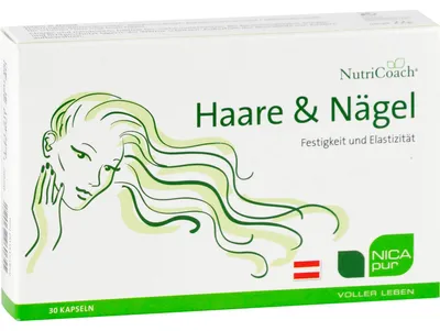 Produktbild von NICApur Haare & Nägel, 30 St KAP