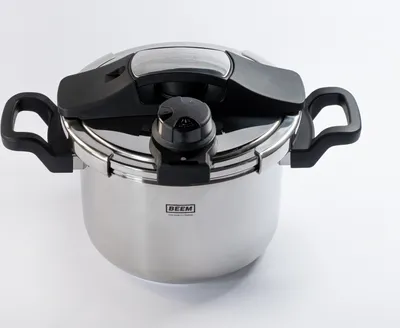 Produktbild von BEEM Vitatherm Schnellkochtopf Set 4L & 6L – Edelstahl & Antihaft - für alle Herdarten