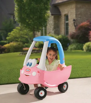 Obrázok produktu pre Little Tikes Cozy Coupe Princess, 1,5 rok / roky, 4 koleso/kolesá, Plast, Modrá, Ružová, Biela