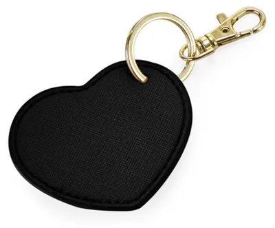 Image de Bagbase - Porte-clés « Boutique » Cœur FK1095 (taille unique) (noir)