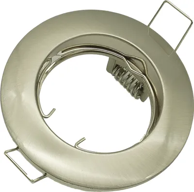 Immagine prodotto di Faretto da incasso rotondo argento satinato GU10 ID-1060 Idealed