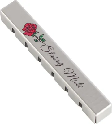 Immagine prodotto di Sordina per corde di chitarra e 6 plettri in celluloide, acustica, classica, cuscinetto fonoassorbente, cancellazione del rumore, strumento pratico