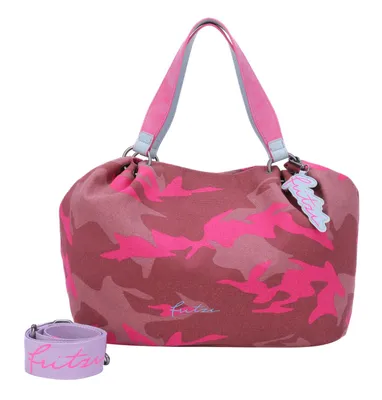 Immagine prodotto di Fritzi aus Preußen borsa a tracolla borsa shopper Joshi01 Canvas Shopper Camo Pinky rosa