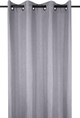 Produktbild von STOF | Vorhang - 140x280 cm - Grau - Elegantes Design - Blickdicht und Pflegeleicht