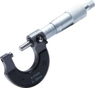 Produktbild von Bügelmessschraube 0-25 mm Mikrometerschraube Mikrometer 0,01 mm Auflösung Mikrometer Spirale metrisch Außenbremssattel
