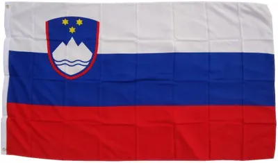 Immagine prodotto di XXL bandiera Slovenia 250 x 150 cm bandiera con 3 occhielli 100g/m² peso del tessuto bandiera da issare