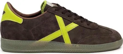 Image de Munich Sneakers 8290199 in Brown/Yellow color size 42