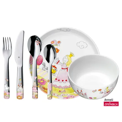 Produktbild von WMF Kinderset 6-teilig Prinzessin Anneli