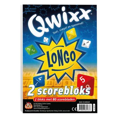 Produktbild von White Goblin Games Qwixx Longo Bloks (zusätzliche ScoreBlocks)