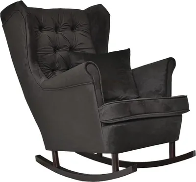 Produktbild von Family Meble Schaukelsessel Gaja Relaxsessel Skandinavisch Bequemer Ohrensessel Loungesessel Fernsehsessel Für Wohnzimmer Schlafzimmer Büro (MONOL 95)