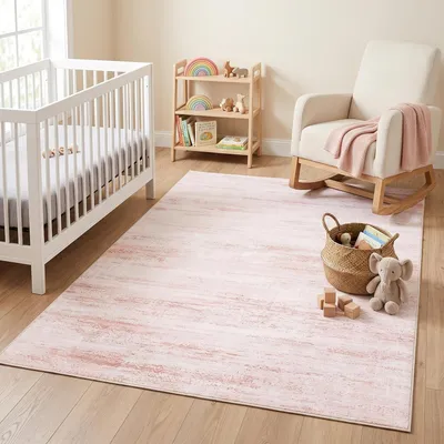Productafbeelding van Wasbaar vloerkleed met geometrisch boho-patroon, 120 x 170 cm, geschikt voor de woonkamer