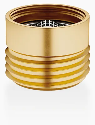 Produktbild von Dornbracht Adapter für Brauseabgang 3/8' x 1/2' messing gebürstet 12202979-28, 12202979-28