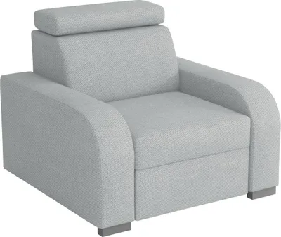 Produktbild von MIRJAN24 Sessel Oslo 1, Polstersessel, Wohnzimmer Kollektion, Stilvoll, 1-Sitzer Relaxsessel (Farbe: Crown 17)