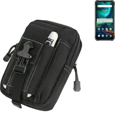 Produktbild von K-S-Trade Gürtel Tasche kompatibel mit UMIDIGI Bison Gürteltasche Holster Schutz Hülle Handy Hülle Smartphone outdoor Handy-Hülle schwarz