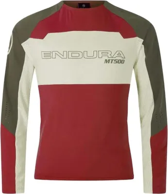 Image de MT500 Burner Lite T-shirt à manches longues - Rouge brique - S
