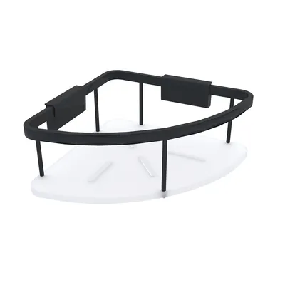 Obrázok produktu pre Polička do kúpeľne Nimco Kibo čierna Ki-14008-B-90